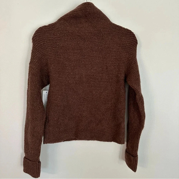 Daily Ritual Women’s Long Sleeve Cowl Neck Ribbed Wool Blend Sweater Size XS NWT - Picture 9 of 9